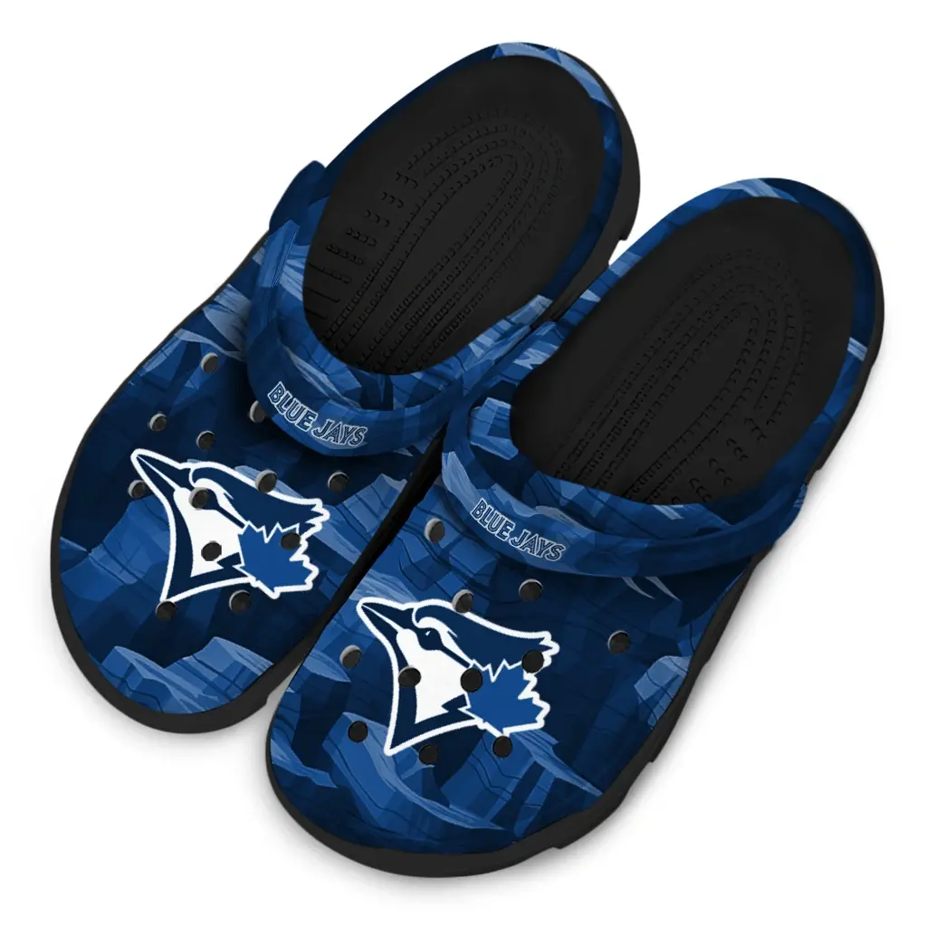 Toronto Blue Jays Fans Clogs - Canyon Layers Blue Toronto Blue Jays Fans Clogs - Canyon Layers Blue