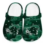 Tulane Green Wave Fans Clogs - Canyon Layers Green 1 Tulane Green Wave Fans Clogs – Canyon Layers Green