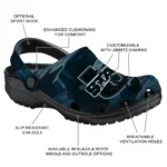 Utah State Aggies Fans Clogs – Canyon Layers Black