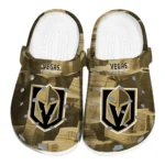 Vegas Golden Knights Fans Clogs - Canyon Layers Brown/Beige 1 Vegas Golden Knights Fans Clogs – Canyon Layers Brown/Beige