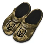 Vegas Golden Knights Fans Clogs – Canyon Layers Brown/Beige
