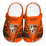 bowling-green-falcons-clog-personalized-hexagon-shield-orange-best-selling-1-1.webp