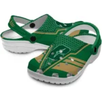 charlotte-49ers-clog-personalized-hexagon-shield-green-best-selling-1-1.webp
