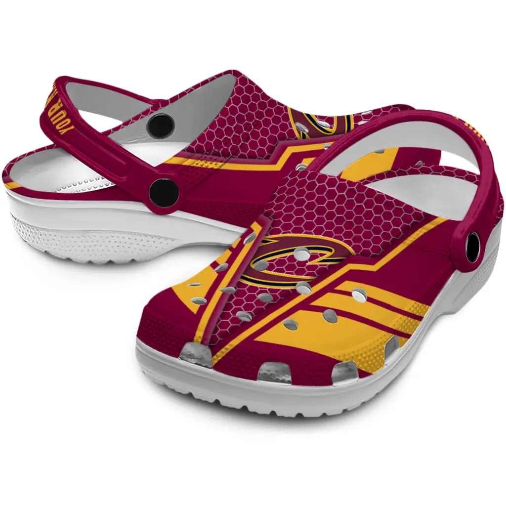 cleveland-cavaliers-clog-custom-hexagon-shield-wine-high-quality-1.webp