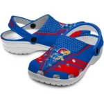 kansas-jayhawks-clog-customized-hexagon-shield-blue-best-selling-1-1.webp