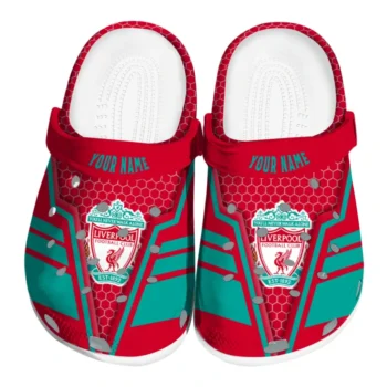 Liverpool Clogs - Customized Hexagon Shield Red