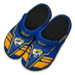 los-angeles-rams-clog-personalized-hexagon-shield-blue-best-selling-1-1.webp