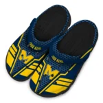 michigan-wolverines-clog-personalized-hexagon-shield-blue-best-selling-1-1.webp