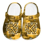 Kennesaw State Owls Fans Clogs - Canyon Layers Yellow 1 kennesaw-state-owls-fans-clogs-canyon-layers-yellow-best-selling