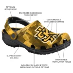 kennesaw-state-owls-fans-clogs-canyon-layers-yellow-best-selling