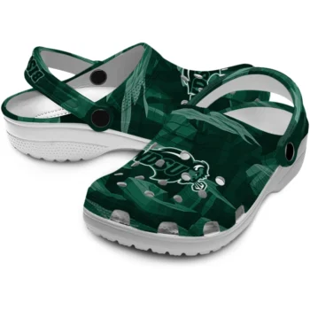North Dakota State Bison Fans Clogs Canyon Layers Green High Quality
