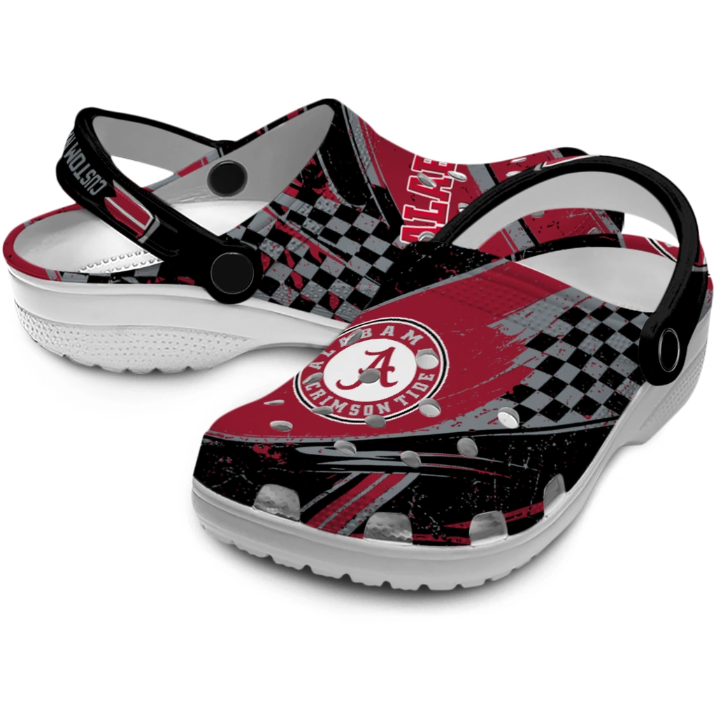 alabama-crimson-tide-clog-custom-checkered-streaks-crimson-black-high-quality.webp