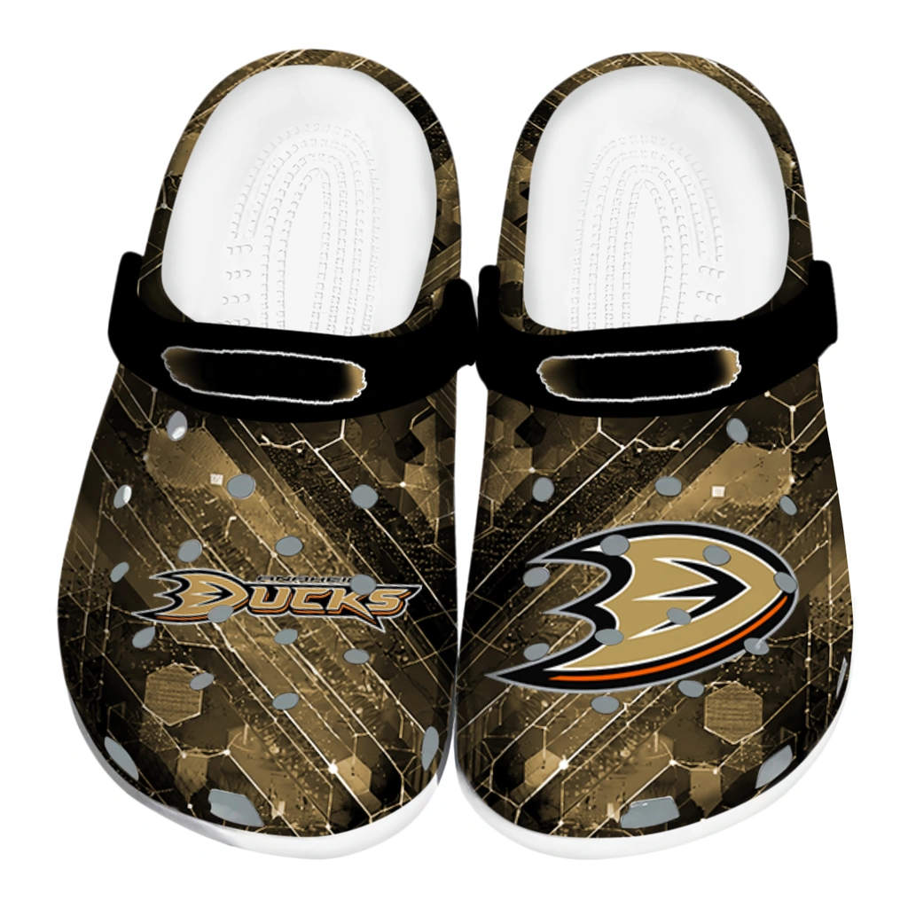 anaheim-ducks-clog-customized-circuit-geometry-gold-black-best-selling.webp anaheim ducks clog customized circuit geometry gold black best selling