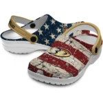 anaheim-ducks-clog-customized-distressed-stripes-gold-red-blue-best-selling.webp