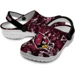 arizona-cardinals-clog-customized-graffiti-burst-red-black-best-selling.webp