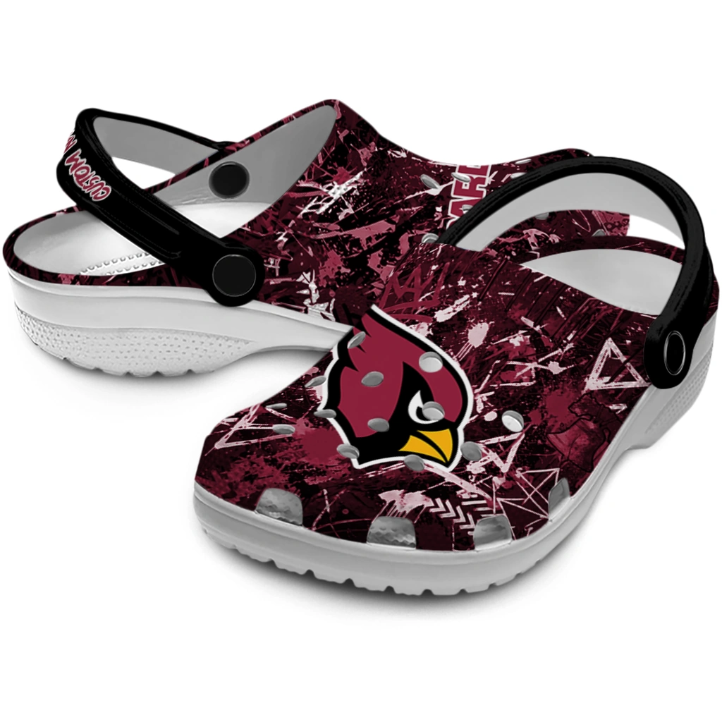 arizona-cardinals-clog-customized-graffiti-burst-red-black-high-quality.webp