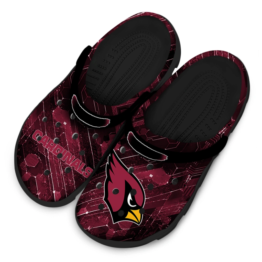 arizona-cardinals-clog-personalized-circuit-geometry-red-black-latest-model.webp