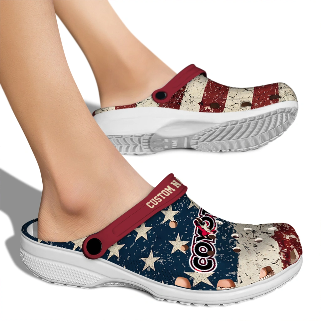 arizona-coyotes-clog-personalized-distressed-stripes-red-blue-fashion-forward.webp