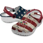 arizona-coyotes-clog-personalized-distressed-stripes-red-blue-best-selling.webp