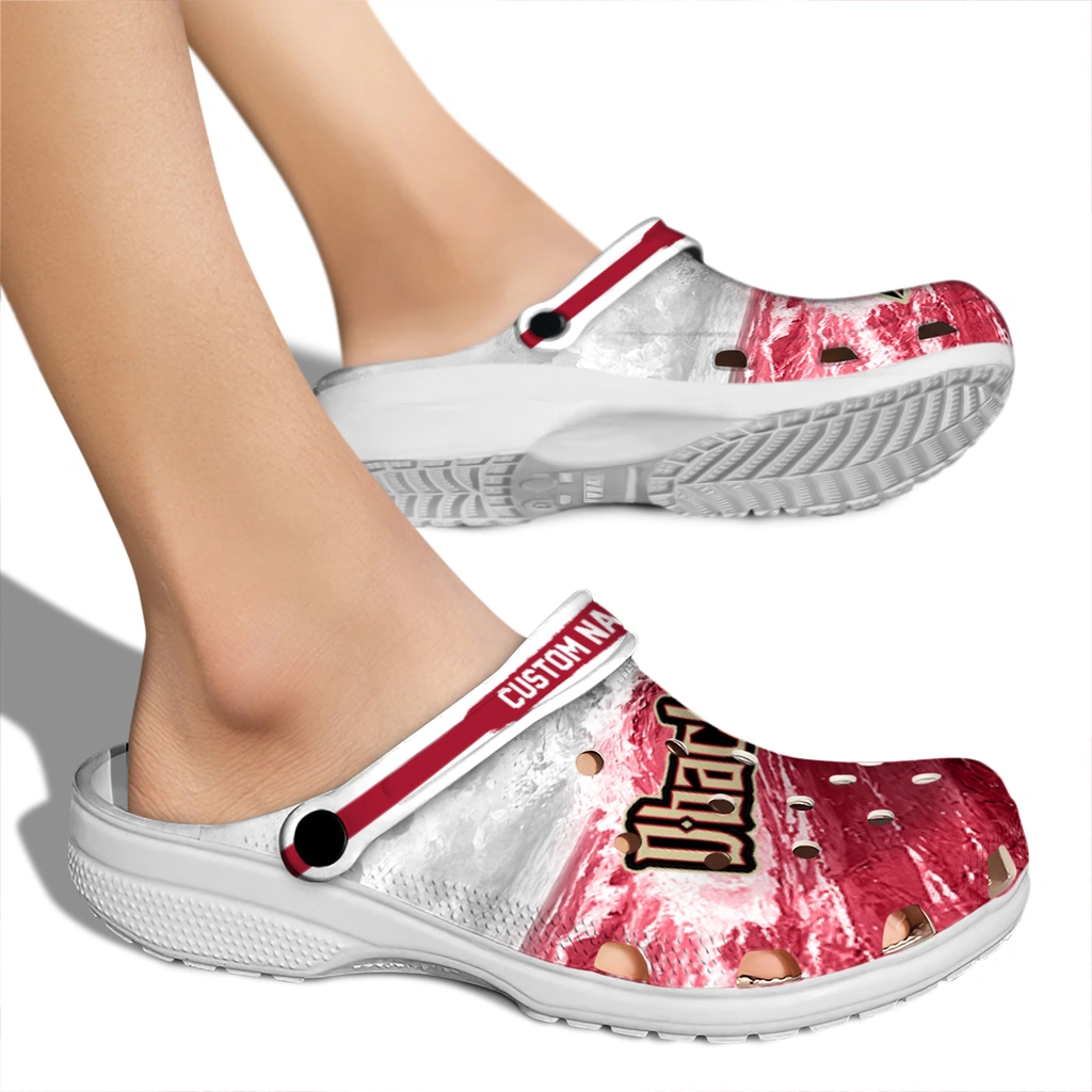 arizona-diamondbacks-clog-customized-wave-swirl-red-white-fashion-forward.webp