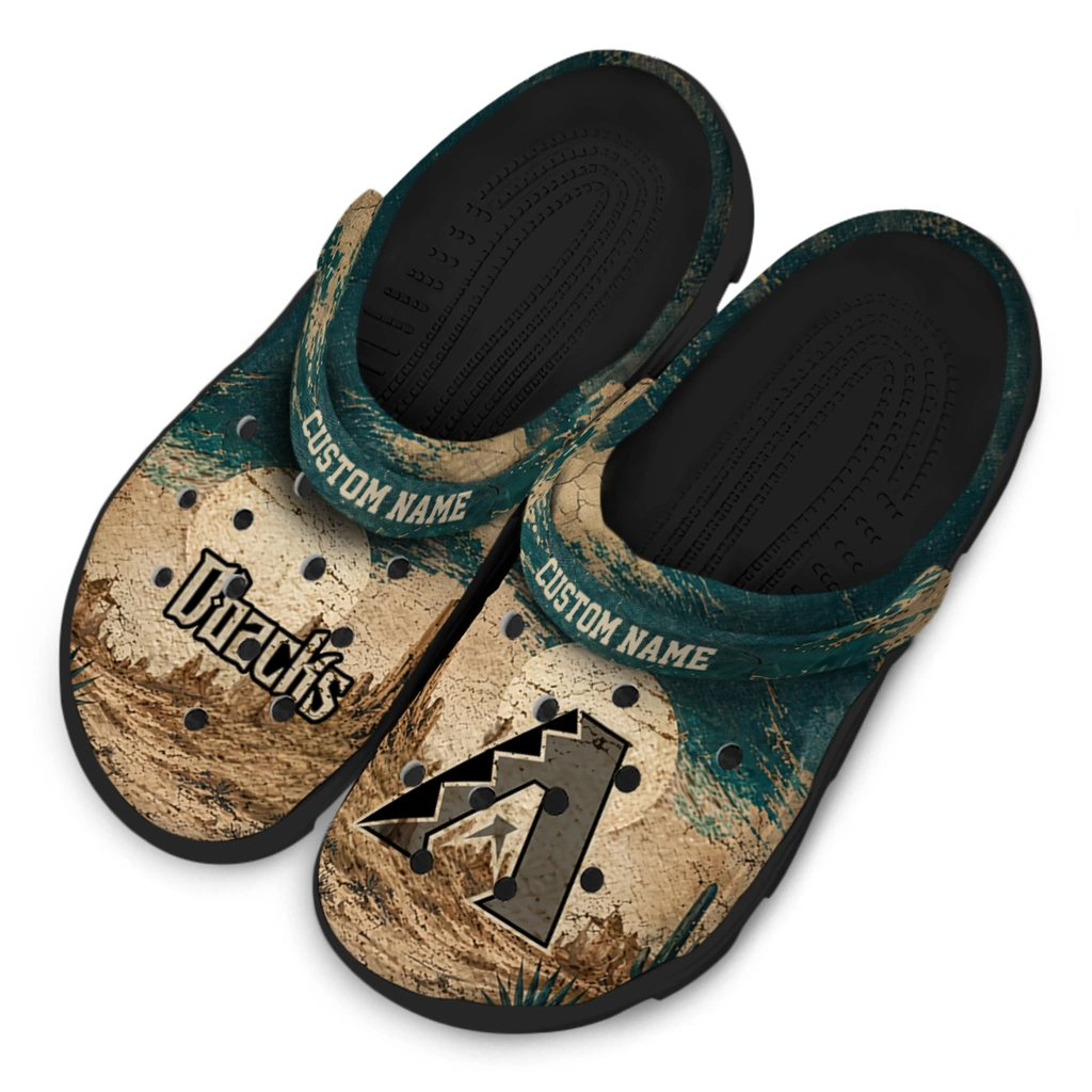 arizona-diamondbacks-clog-personalized-cracked-landscape-fir-green-beige-latest-model.webp
