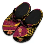 Arizona State Sun Devils Clogs – Customized Circuit Geometry Maroon Black 1