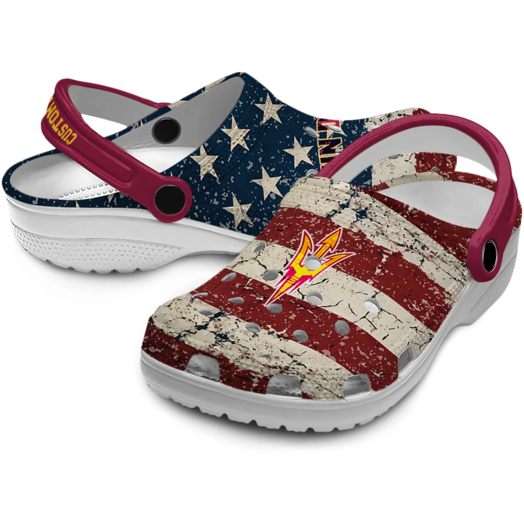 arizona-state-sun-devils-clog-customized-distressed-stripes-maroon-red-blue-high-quality.webp