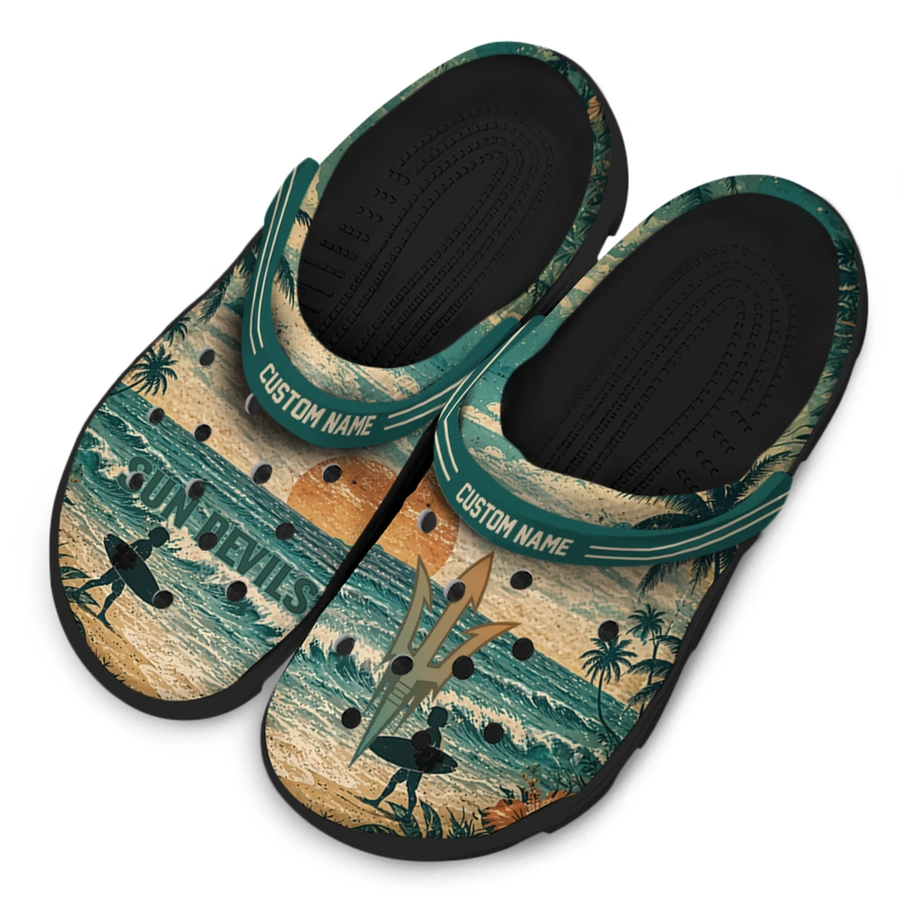 arizona-state-sun-devils-clog-personalized-wave-scene-fir-green-latest-model.webp