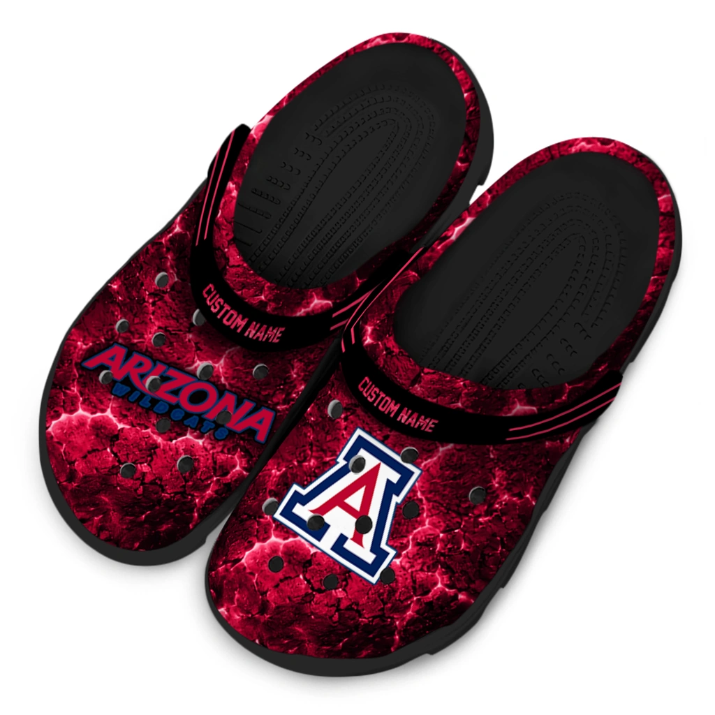 arizona-wildcats-clog-custom-cracked-energy-red-black-latest-model.webp