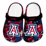 Arizona Wildcats Clogs - Custom Splatter Splash Red Black 1 arizona-wildcats-clog-custom-splatter-splash-red-black-best-selling.webp