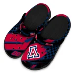 arizona-wildcats-clog-customized-checkered-streaks-red-black-best-selling.webp