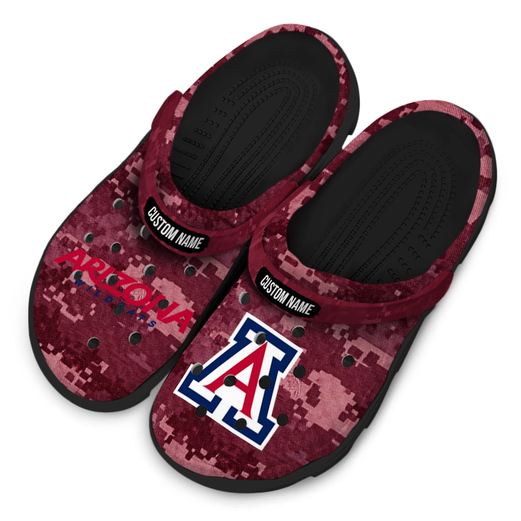 arizona-wildcats-clog-personalized-digital-camo-red-latest-model.webp