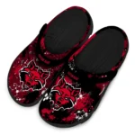 arkansas-state-red-wolves-clog-customized-splatter-splash-scarlet-black-best-selling.webp