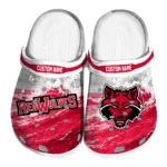Arkansas State Red Wolves Clogs - Personalized Wave Swirl Scarlet White 1 arkansas-state-red-wolves-clog-personalized-wave-swirl-scarlet-white-best-selling.webp