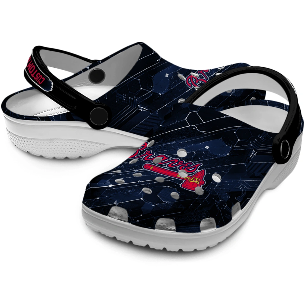atlanta-braves-clog-custom-circuit-geometry-navy-black-high-quality.webp