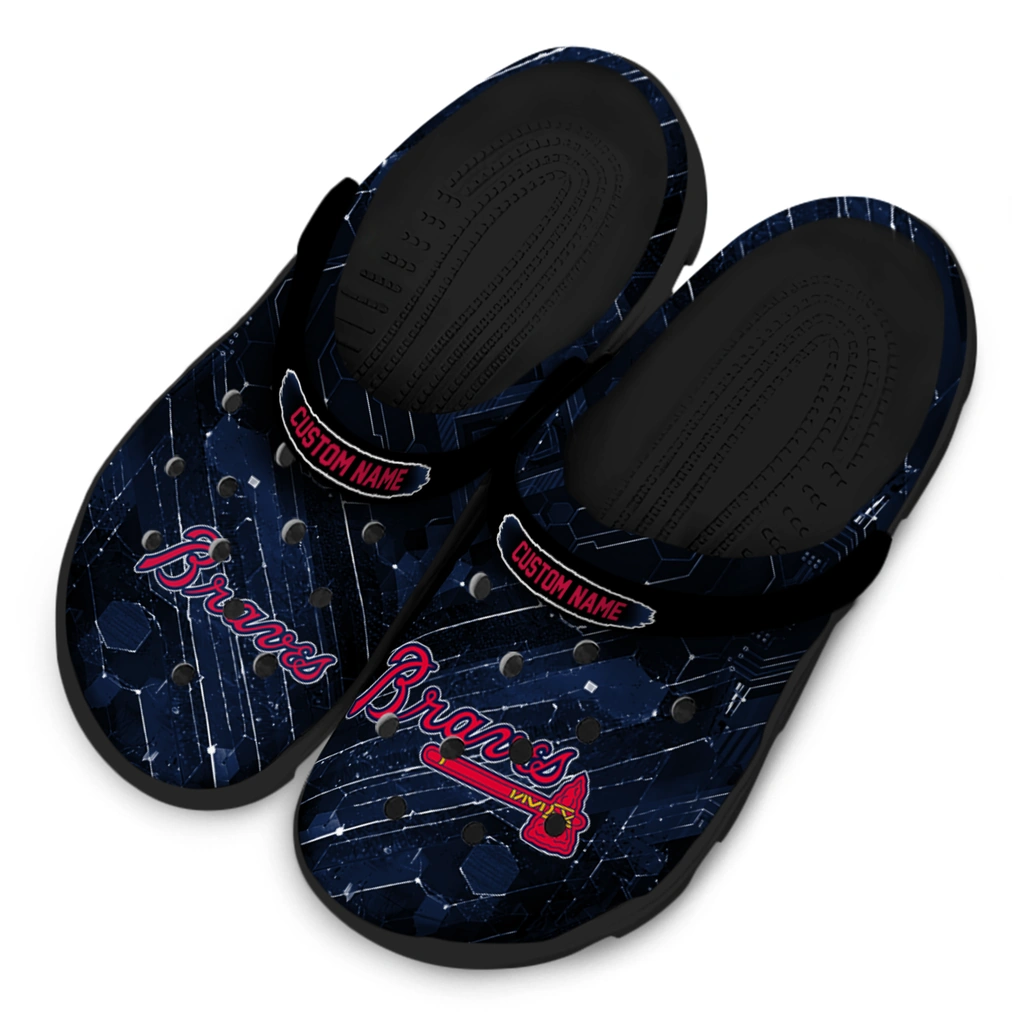 atlanta-braves-clog-custom-circuit-geometry-navy-black-latest-model.webp