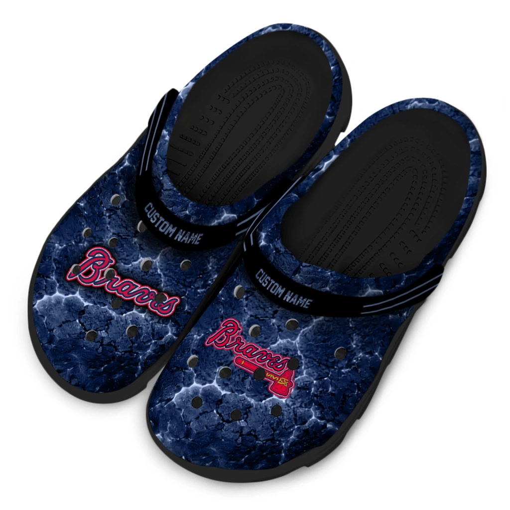atlanta-braves-clog-customized-cracked-energy-navy-black-latest-model.webp