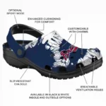 Atlanta Braves Clogs Splatter Graphics Best Selling
