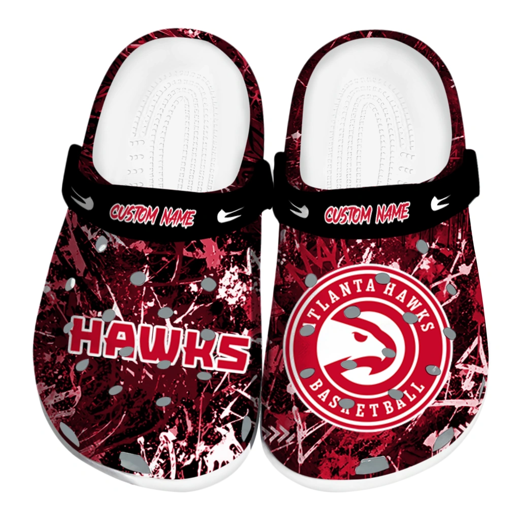 atlanta-hawks-clog-custom-graffiti-burst-red-black-best-selling.webp atlanta hawks clog custom graffiti burst red black best selling