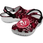 atlanta-hawks-clog-custom-graffiti-burst-red-black-best-selling.webp