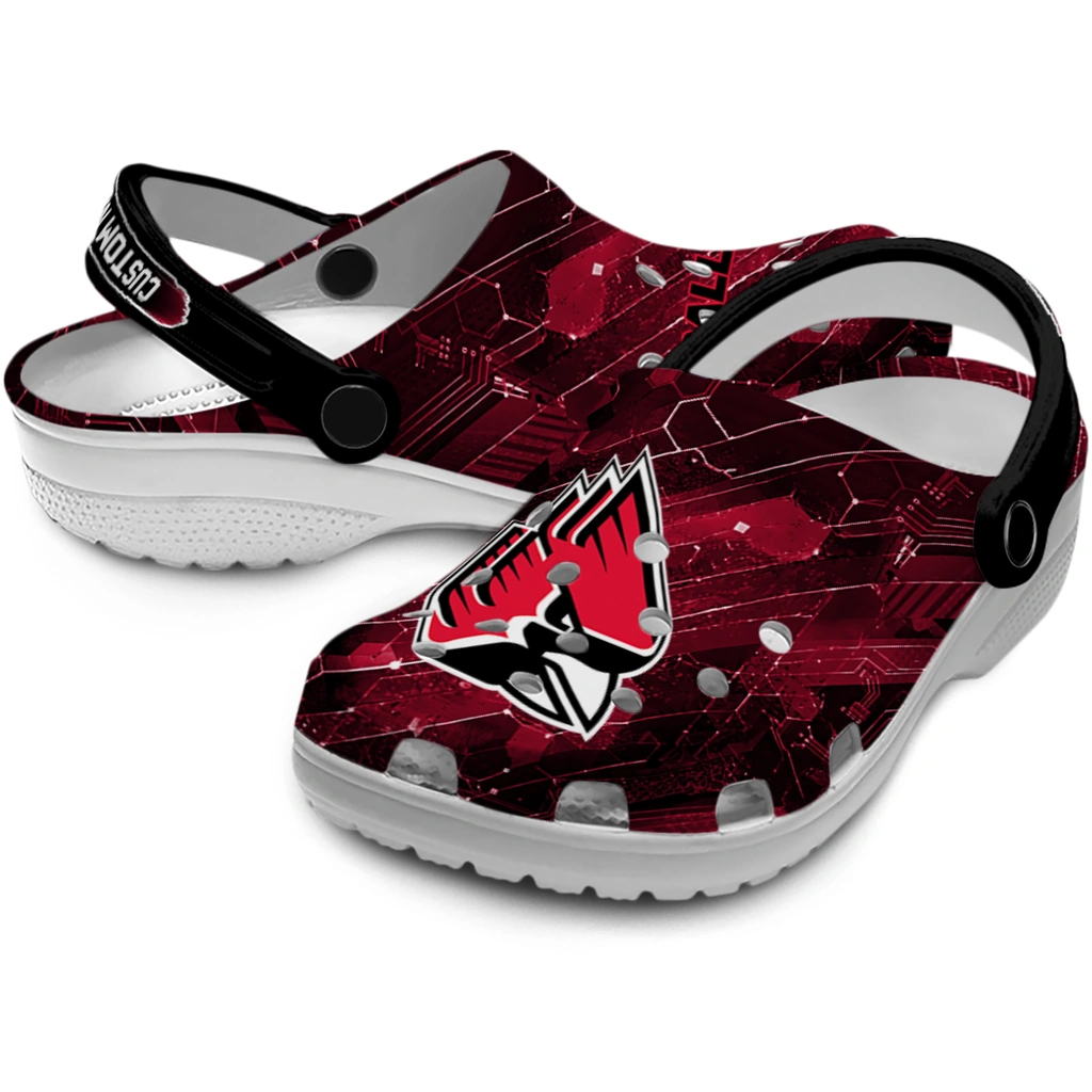 ball-state-cardinals-clog-custom-circuit-geometry-red-black-high-quality.webp