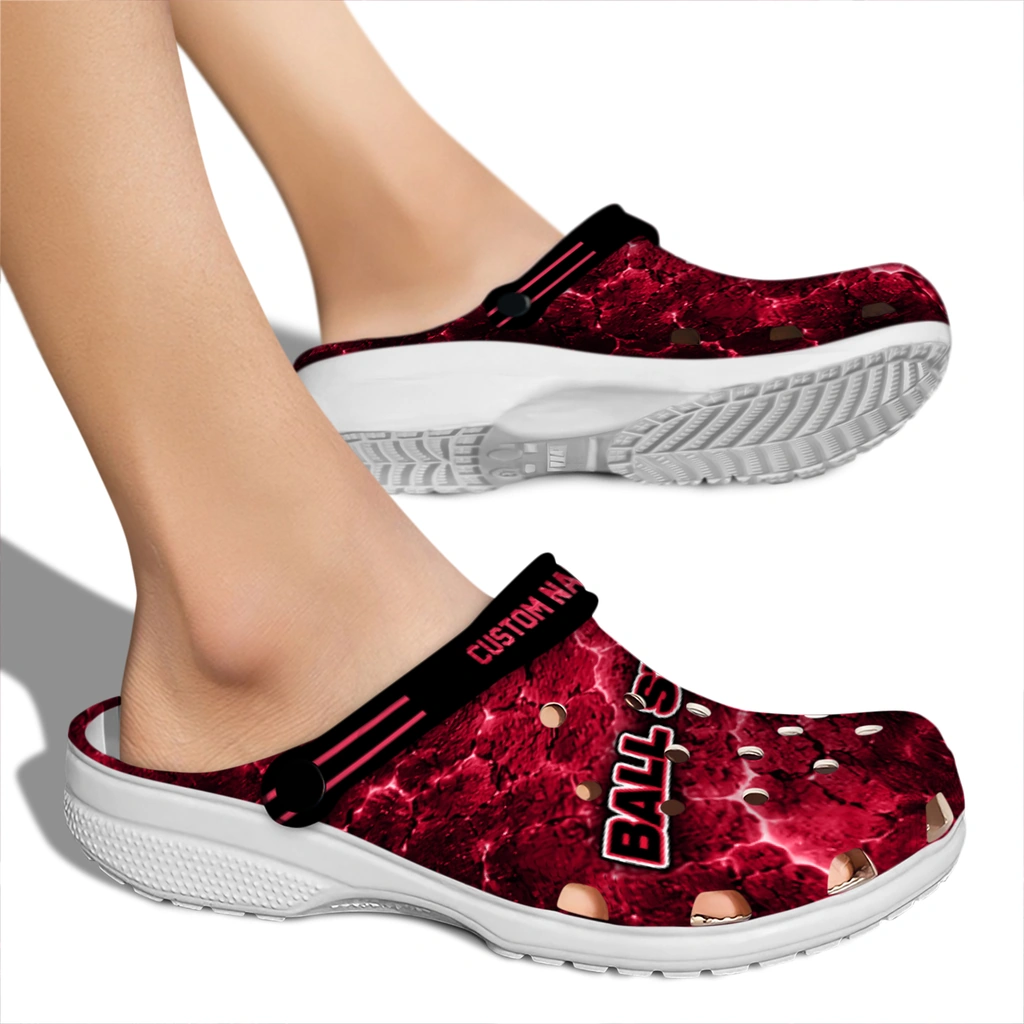 ball-state-cardinals-clog-customized-cracked-energy-red-black-fashion-forward.webp