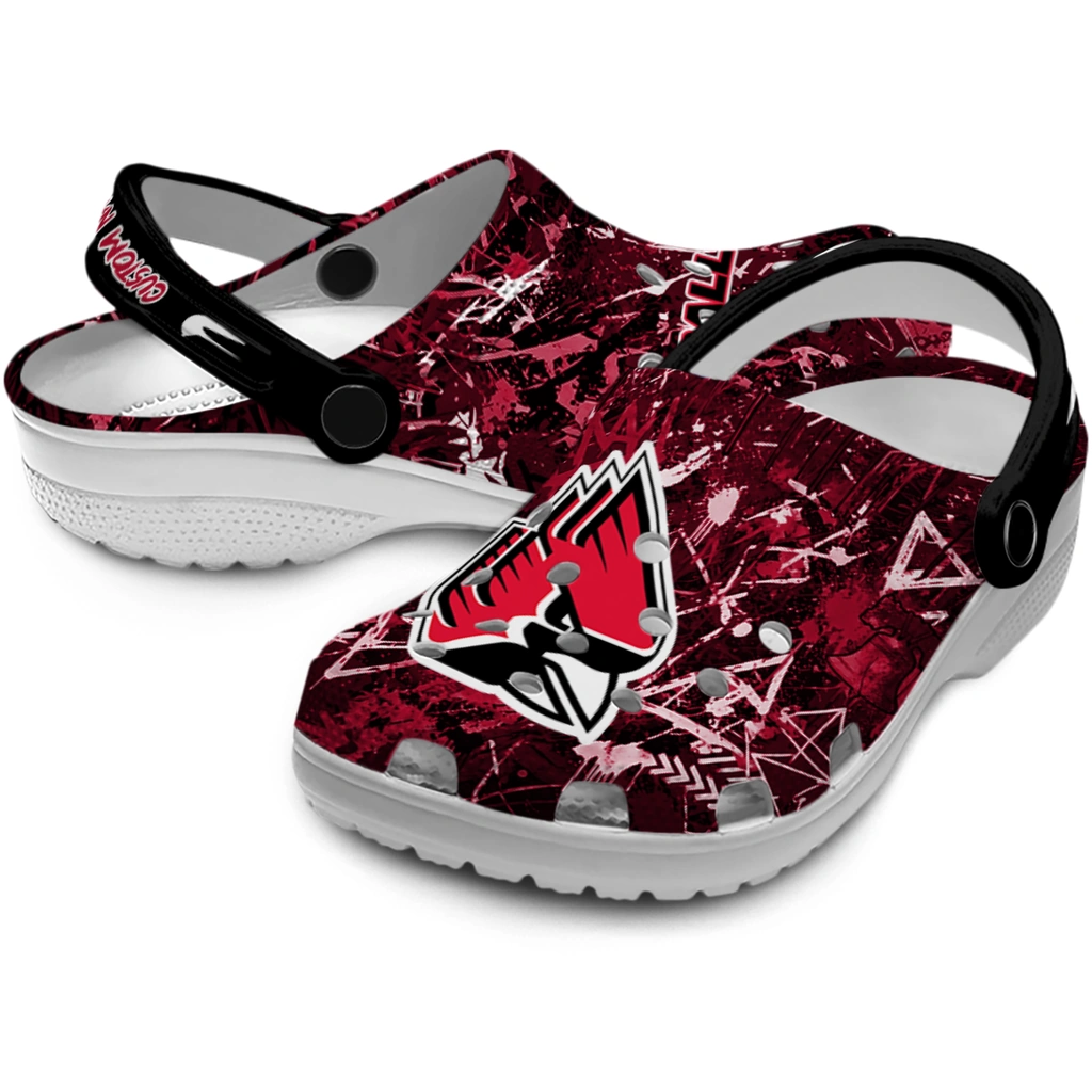 ball-state-cardinals-clog-personalized-graffiti-burst-red-black-high-quality.webp