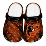Baltimore Orioles Clogs - Customized Circuit Geometry Orange Black 1 baltimore-orioles-clog-customized-circuit-geometry-orange-black-best-selling.webp