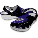 baltimore-ravens-clog-custom-checkered-streaks-purple-black-best-selling.webp