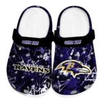 Baltimore Ravens Clogs - Custom Graffiti Burst Purple Black 1 baltimore-ravens-clog-custom-graffiti-burst-purple-black-best-selling.webp