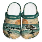 Baltimore Ravens Clogs - Personalized Wave Scene Fir Green 1 baltimore-ravens-clog-personalized-wave-scene-fir-green-best-selling.webp