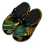 Baylor Bears Clogs – Customized Circuit Geometry Green Black 1
