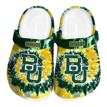 Baylor Bears Clogs Radiant Burst Effect Best Selling