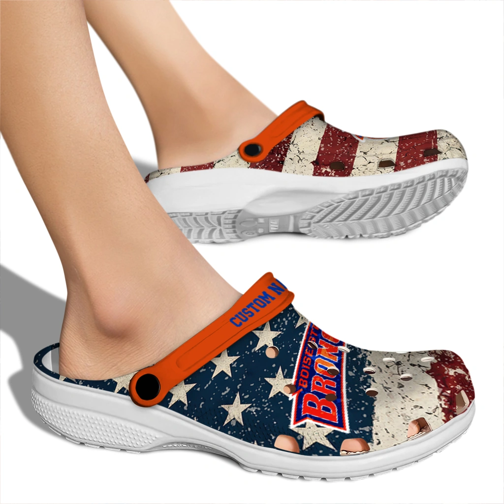 boise-state-broncos-clog-personalized-distressed-stripes-orange-red-blue-fashion-forward.webp